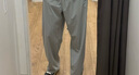 优衣库合作款男装高弹力运动长裤防紫外线休闲裤轻薄常规款480412 05 天灰色 S 实拍图