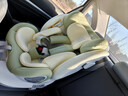 ledibaby乐蒂宝贝婴儿童安全座椅0-4-12岁汽车用宝宝座椅车载可坐躺i-Size 太空舱Pro+官配版【春芽绿】 实拍图