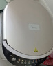美的（Midea）电饼铛 家用大尺寸下盘可拆洗三明治机早餐机煎饼加深大火力双面加热独立控温烙饼锅 MC-JKE3458 实拍图