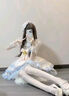 JIOESC丝袜女防勾丝2026新款日系学院风配裙子cosplay白丝打底袜连裤袜 奶白色 【120D】 1条 均码 【70-150斤】 实拍图