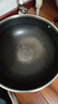 双枪平底锅 不粘煎炒锅无涂层316L不锈钢牛排锅电磁燃气通用26cm带盖 实拍图