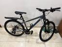 永久山地自行车26英寸禧玛诺27变速油碟男女式成人学生城市越野单车灰 实拍图