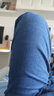 真维斯（Jeanswest）牛仔裤男2026夏季薄款冰丝时尚潮牌直筒宽松长裤男装长裤子浅蓝40 实拍图