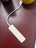 绿联USB3.0扩展器 扩展坞高速4口分线器 拓展电脑多接口HUB集线器 转换转接头延长线 0.15米 奶茶色 实拍图