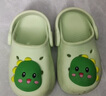 牧童儿童拖鞋夏男宝宝洞洞鞋软底女童卡通洗澡婴幼儿家居鞋奶龙绿150 实拍图