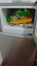 志高（CHIGO）小冰箱迷你小型家用冷藏冷冻两用宿舍出租房用双门办公室电冰箱节能省电 【一级能效】58L银色【三天约一度电】 实拍图