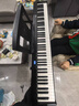 特伦斯折叠钢琴88键便携式电钢琴成人儿童电子琴重力度键盘V30pro家用 炫酷黑+专用琴包+Z型琴架 实拍图
