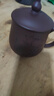藏壶天下【礼盒装】宜兴紫砂杯全手工刻绘茶杯盖杯男女士办公杯泡茶大杯子 荷花小款330ml 实拍图