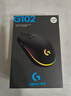 罗技（G）G102第二代游戏鼠标 RGB流光灯效鼠标 轻量化  游戏级8000DPI传感器 黑色 200-8000DPI 实拍图
