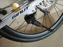 山地自行车女款成人男款男士变速公路减震单车女式初中学生青少年 钢架辐条-雪山白【加粗硬叉】 26寸21速 实拍图