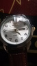 欧利时（OLEVS）瑞士认证中年老年人手表男士爸爸款机械表大数字表盘防水夜光石英 间金白面【送豪礼+全国联保】 晒单实拍图