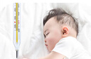 可孚可孚 无汞玻璃体温计婴幼儿温度计人体医用高精度腋下体温表1支装 实拍图