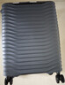 新秀丽（Samsonite）行李箱20英寸简约大波浪箱登机拉杆箱旅行箱KJ1钢青色密码箱 实拍图