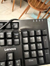 联想（Lenovo） K104有线机械青轴键盘 RGB光效 适用拯救者R9000P/Y7000 游戏电竞办公104键 吃鸡键盘 黑色青轴 实拍图