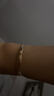 丹尼尔惠灵顿（DanielWellington）dw手镯女时尚首饰玫瑰金情侣对镯生日礼物送女友DW00400003 实拍图