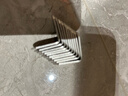 加厚不锈钢角码固定器三角支架90度直角家具连接件角铁片一字L型 L型25*25*16*2+自攻【10套】 实拍图