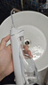 博皓（prooral）电动冲牙器正畸呵护便携洗牙器冲洗器水牙线牙齿冲洗器牙齿清洁器牙垢牙缝深度清洁牙套口腔清洗器 白色 实拍图