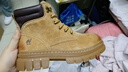骆驼（CAMEL）大黄靴女都市户外系带工装靴马丁靴 L23W307016R 黄棕（绒里） 39 实拍图