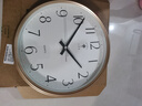 北极星（POLARIS）挂钟客厅简约创意石英钟时尚卧室钟表现代时钟欧式挂表30cm 实拍图