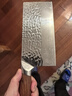 张小泉檀锋系列高碳钢 锋利菜刀 斩切刀厨房用刀厨师刀家用刀D100801 实拍图