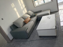 全友家居 客厅布艺沙发现代简约北欧家用L型沙发贵妃位科技布沙发家具 实拍图