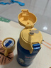 杯具熊（BEDDYBEAR）儿童保温杯带吸管双盖两用儿童水杯316不锈钢学生杯子600ml迪迦 实拍图