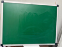 得力60*45cm粉笔书写黑板 镀锌背板绿板 磁性可吸附办公教学小白板悬挂式写字板黑板教师学教室33681 实拍图