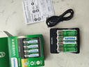 飞利浦（PHILIPS）5号充电电池4节充电器套装镍氢电池话筒相机手电筒闪光灯摇控器玩具车游戏手柄电池大容量2100mAh 实拍图