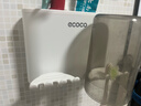 ecoco意可可牙刷架免打孔漱口杯刷牙杯壁挂式牙膏置物架双人牙刷挂架1924 实拍图