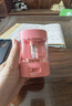 得力（deli）电动卷笔刀 刀芯升级 省力耐用 多功能削笔机/削笔器削笔刀儿童学生文具考试开学生日礼物复古红 实拍图