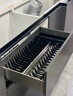 悍高（HIGOLD） 厨房橱柜拉篮碗架抽屉式碗篮加厚304不锈钢底板调味篮双层碗碟篮 850柜2层-PDL3.0系列套装 实拍图