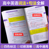 蝶变学园蝶变手册 高中英语语法详解手册口袋书 高一高二高三学霸提分笔记手册 2026高考一轮总复习英语语法全解专练 晨读晚练便携高中复习随身小本手册 【口袋书】高中英语语法详解 实拍图
