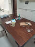 源氏木语实木餐桌家用小户型橡木饭桌北欧餐桌椅组合餐厅家具桌子 胡桃色餐桌1600*850*760mm 实拍图