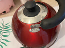 美厨（maxcook）烧水壶304不锈钢水壶 4L加厚鸣音 酒红色欧式系列MCH8696 实拍图