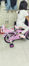 鑫旺彤自行车儿童3-6-10岁单车男女童轻便脚踏车辅助轮5岁女孩车公主车 粉色【加宽加大坦克轮】 14寸 适合身高95-115cm 实拍图