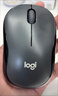 罗技（Logitech）M196 无线蓝牙鼠标 办公鼠标 笔记本商务办公家用 小巧便携 对称手型 石墨灰 实拍图
