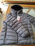 坦博尔羽绒服春款保暖百搭通勤百搭男款轻薄连帽外套TF246209陨石灰170 实拍图