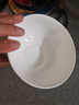 瓷侠客北欧简约陶瓷饭碗家用纯白吃米饭碗骨瓷大号面碗可微波纯色小汤碗 5英寸大米饭碗【4个】 实拍图