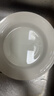 8.75英寸高颜值螺纹草帽盘纯白陶瓷餐盘简约家用意面盘子菜盘汤盘 8.75英寸螺纹草帽盘 1个装 实拍图