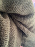 优衣库【惊喜价】女装舒芙蕾拉链针织开衫/毛衣毛衫外套25480490 08 深灰色 M /160/84A 实拍图