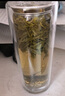 富光双层玻璃杯 高硼硅玻璃泡茶杯子 茶水分离杯 带茶隔商务水杯男士 实拍图