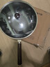 九阳（Joyoung）炒锅铁锅无涂层精铁锅炒菜锅炉灶通用32cm带盖CF32-C121 实拍图