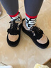 Dickies女士雪地靴舒适休闲平底鞋加绒加厚棉鞋 黑色 38  实拍图