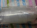 美丽雅一次性碗带盖 食品级饭盒950ml*30套 可微波打包野餐外卖餐盒 实拍图