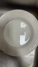 8.75英寸高颜值螺纹草帽盘纯白陶瓷餐盘简约家用意面盘子菜盘汤盘 8.75英寸螺纹草帽盘 1个装 实拍图