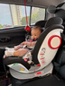 猫头鹰妙转儿童安全座椅婴儿汽车用宝宝0-4-7岁360度iSize可坐可躺 【升级款】妙转 深空黑 实拍图
