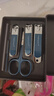 Creative art指甲刀套装德艺精工指甲钳甲沟炎专用平口斜口指甲剪鼻毛剪6件 实拍图