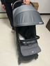 好孩子（gb）小情书D619 0-3岁可坐可躺轻便遛娃车单手折叠婴儿推车 魅影灰 实拍图