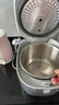 美的（Midea）电饭煲0涂层电饭锅5L大容量316L不锈钢内胆4-5人无涂层家用多功能微压电饭煲MB-RE576S 实拍图