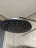 四季沐歌（MICOE）增压淋浴花洒喷头顶喷 加压浴室顶喷大面板出水圆形顶喷【雅黑】 实拍图
